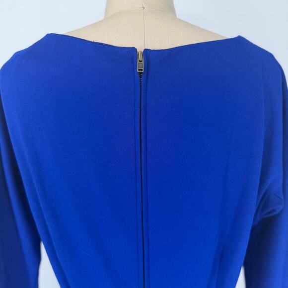 Anthropologie Girls From Savoy Ponte + Velvet Trim Mini Dress Womens Small - Picture 12 of 14